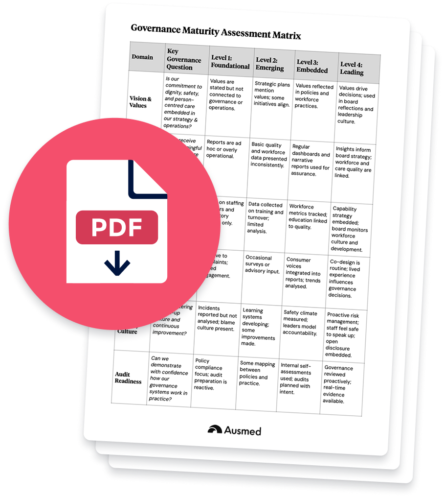 Maturity Matrix Download